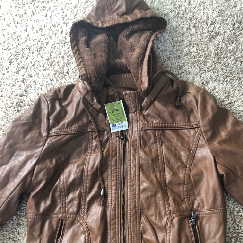 brown jacket - Picture 2 of 4
